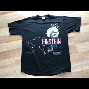 Vintage Einstein Smithsonian 1980’s Tee RARE